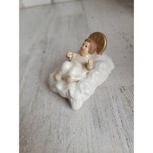 Vintage‎ baby Jesus religious nativity scene camel animal ceramic figure xmas